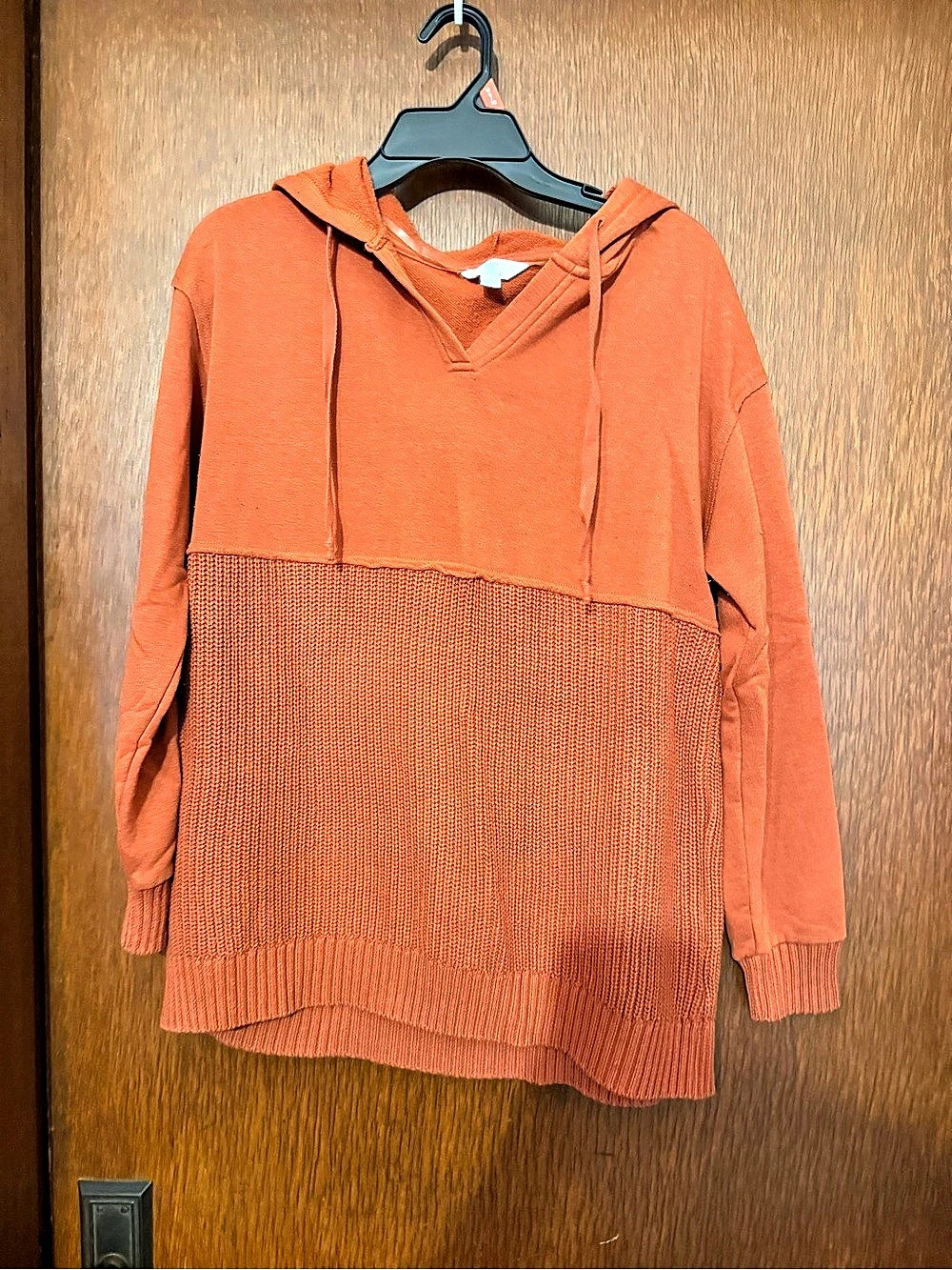 Time and Tru Girls Orange Hoodie Size Small